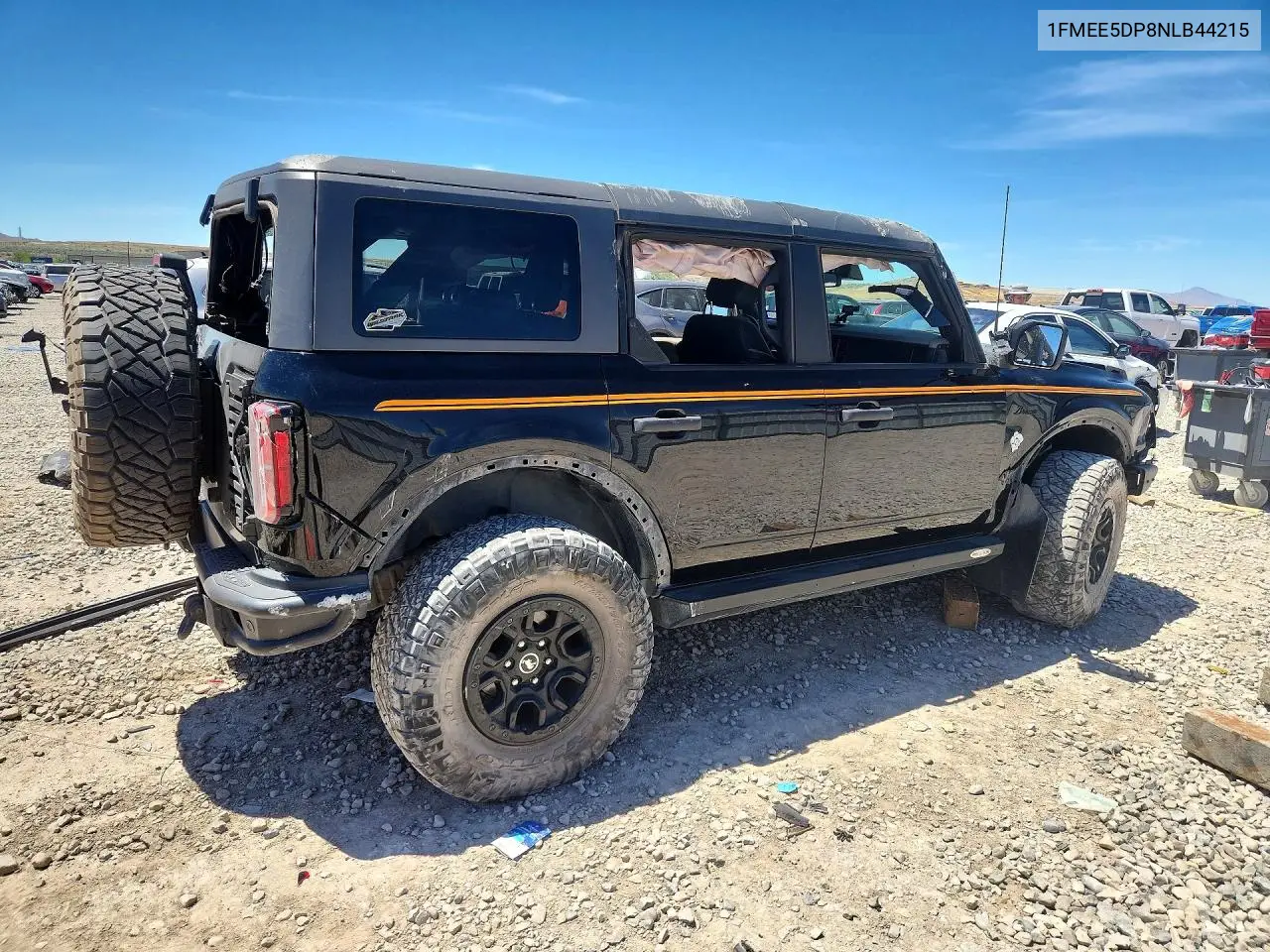 2022 Ford Bronco Base VIN: 1FMEE5DP8NLB44215 Lot: 56827636