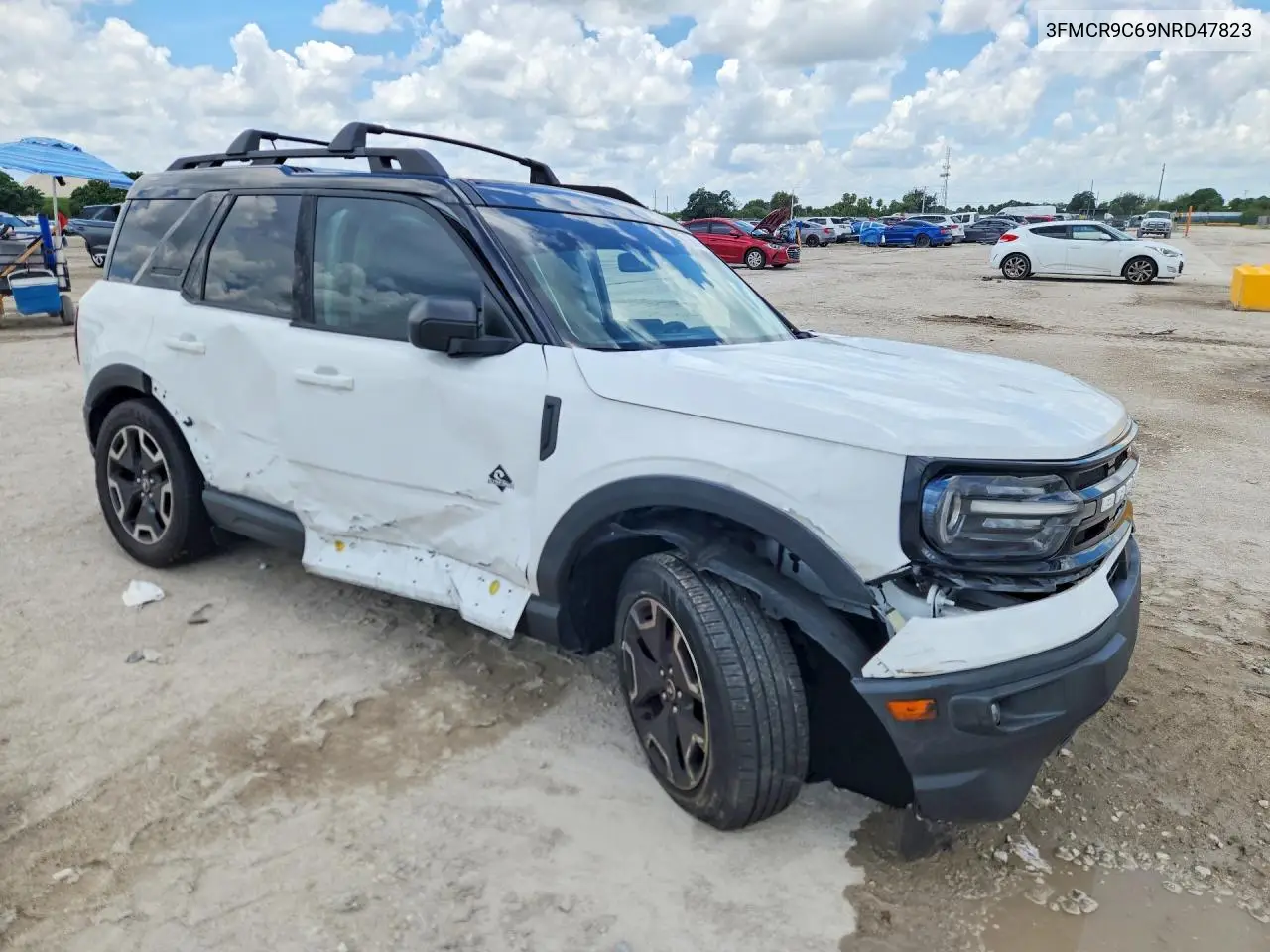 2022 Ford Bronco Sport Outer Banks VIN: 3FMCR9C69NRD47823 Lot: 56985936