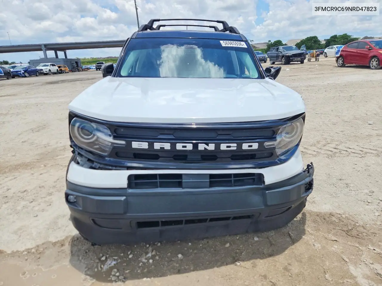 2022 Ford Bronco Sport Outer Banks VIN: 3FMCR9C69NRD47823 Lot: 56985936