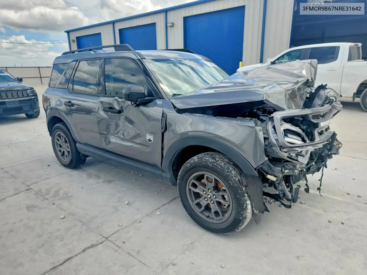 2022 Ford Bronco Sport Big Bend VIN: 3FMCR9B67NRE31642 Lot: 57240376