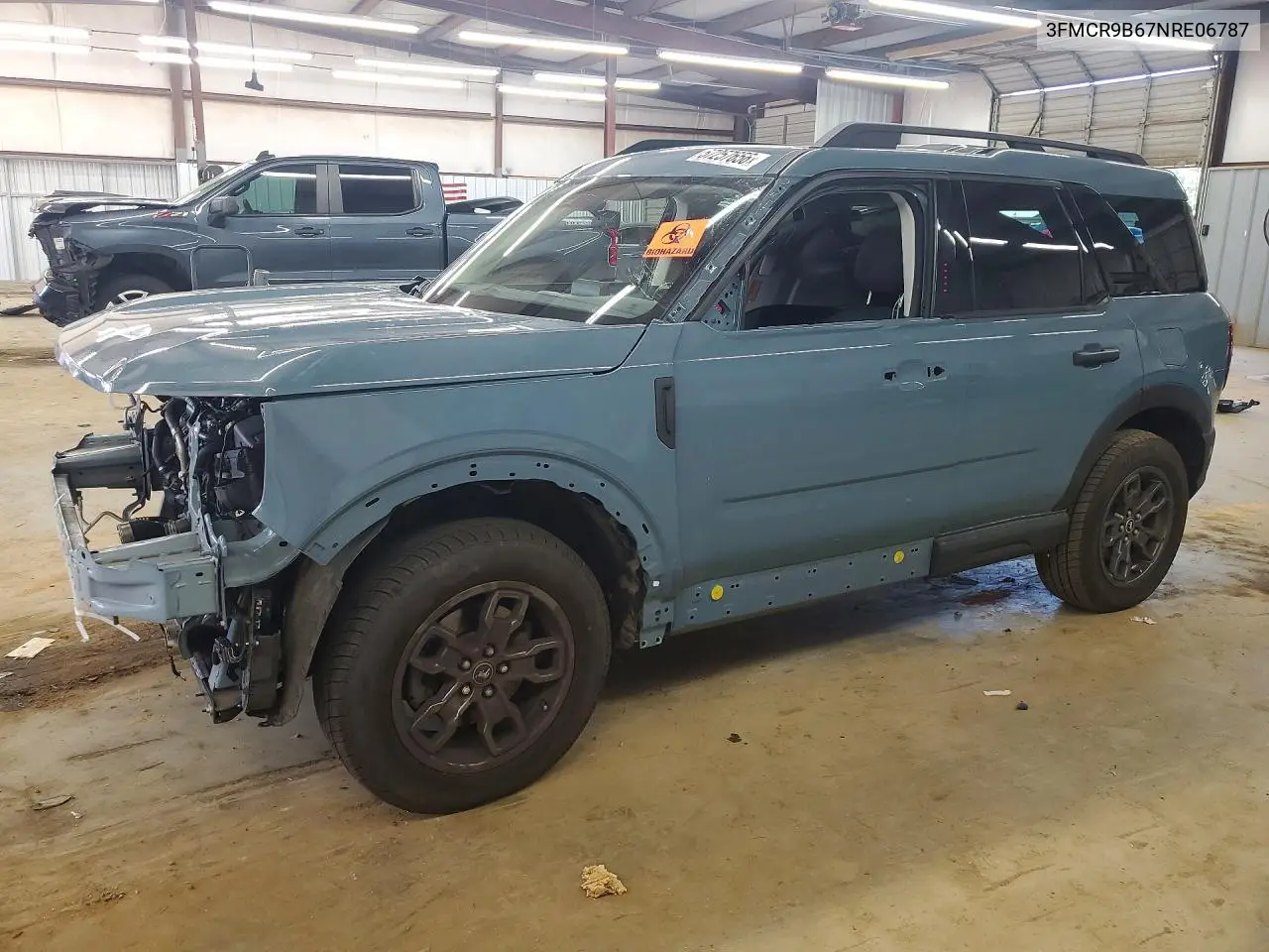 2022 Ford Bronco Sport Big Bend VIN: 3FMCR9B67NRE06787 Lot: 57257656