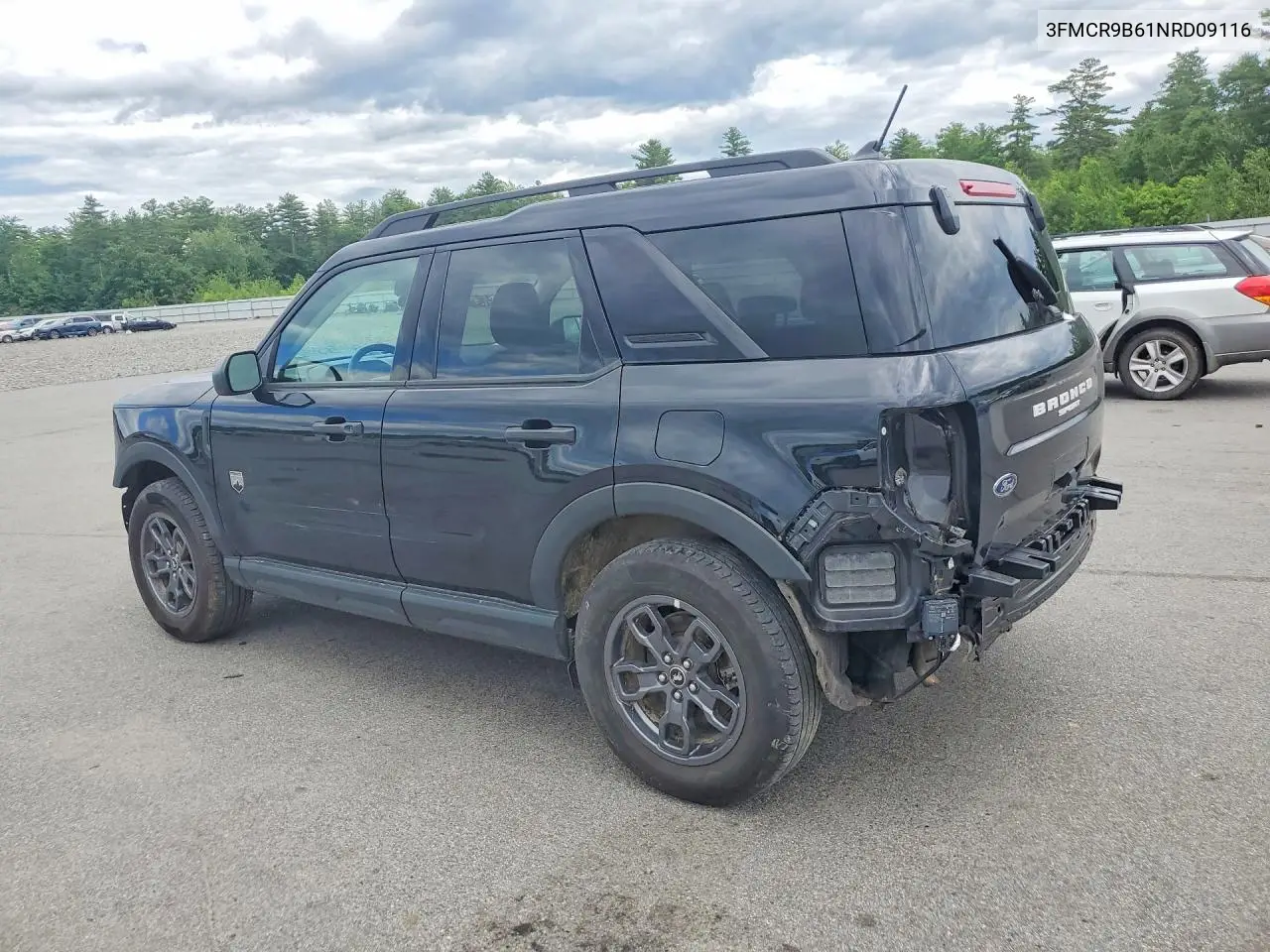 2022 Ford Bronco Sport Big Bend VIN: 3FMCR9B61NRD09116 Lot: 57655626