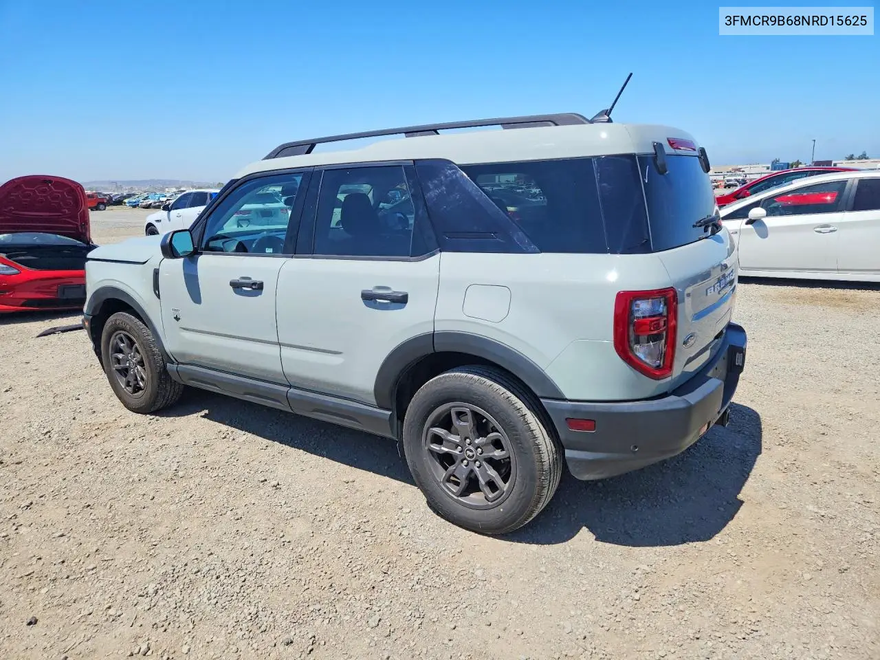 2022 Ford Bronco Sport Big Bend VIN: 3FMCR9B68NRD15625 Lot: 57736226