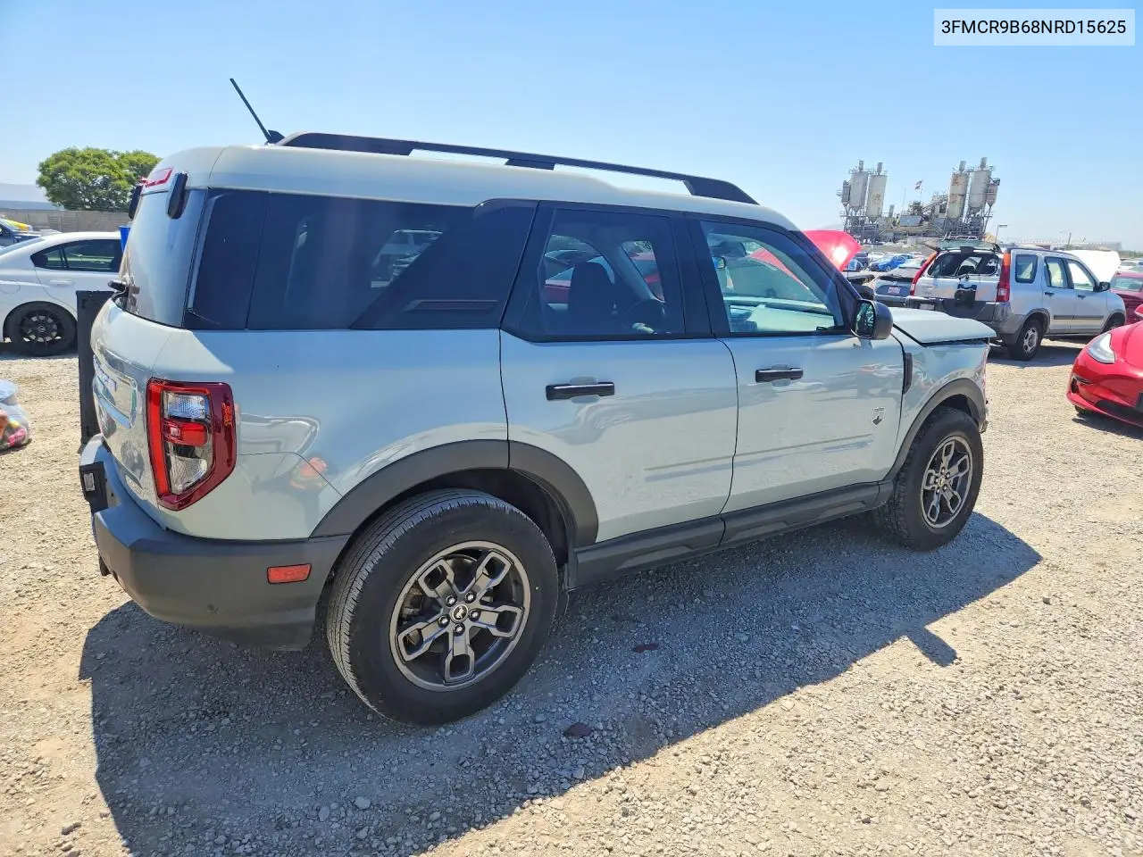 2022 Ford Bronco Sport Big Bend VIN: 3FMCR9B68NRD15625 Lot: 57736226