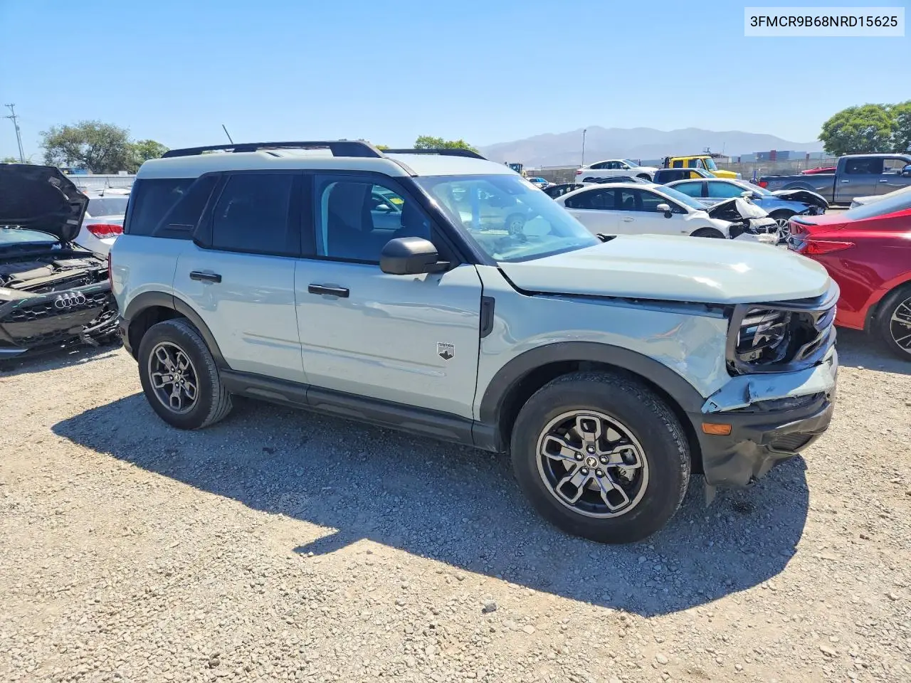 2022 Ford Bronco Sport Big Bend VIN: 3FMCR9B68NRD15625 Lot: 57736226