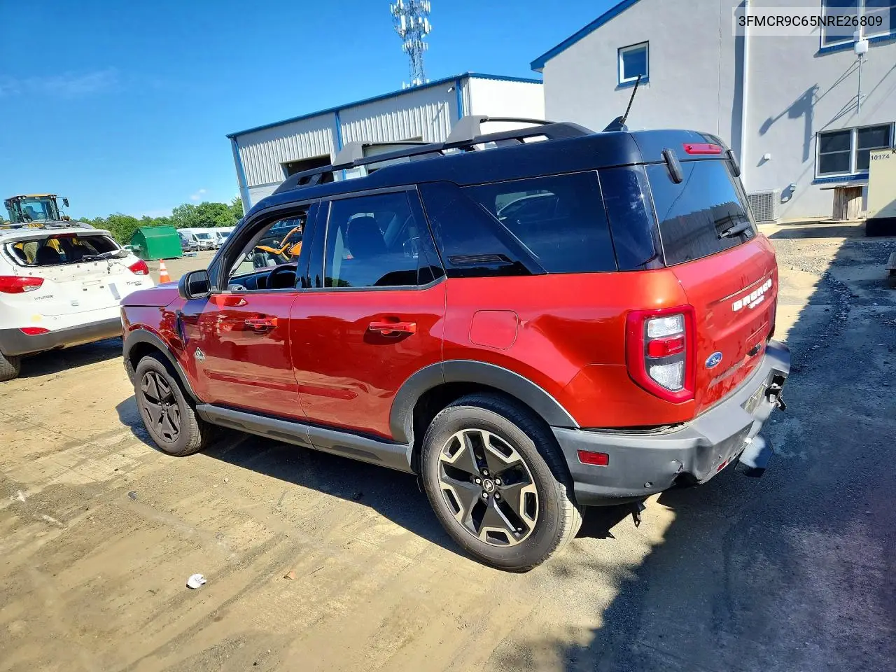 2022 Ford Bronco Sport Outer Banks VIN: 3FMCR9C65NRE26809 Lot: 57753476