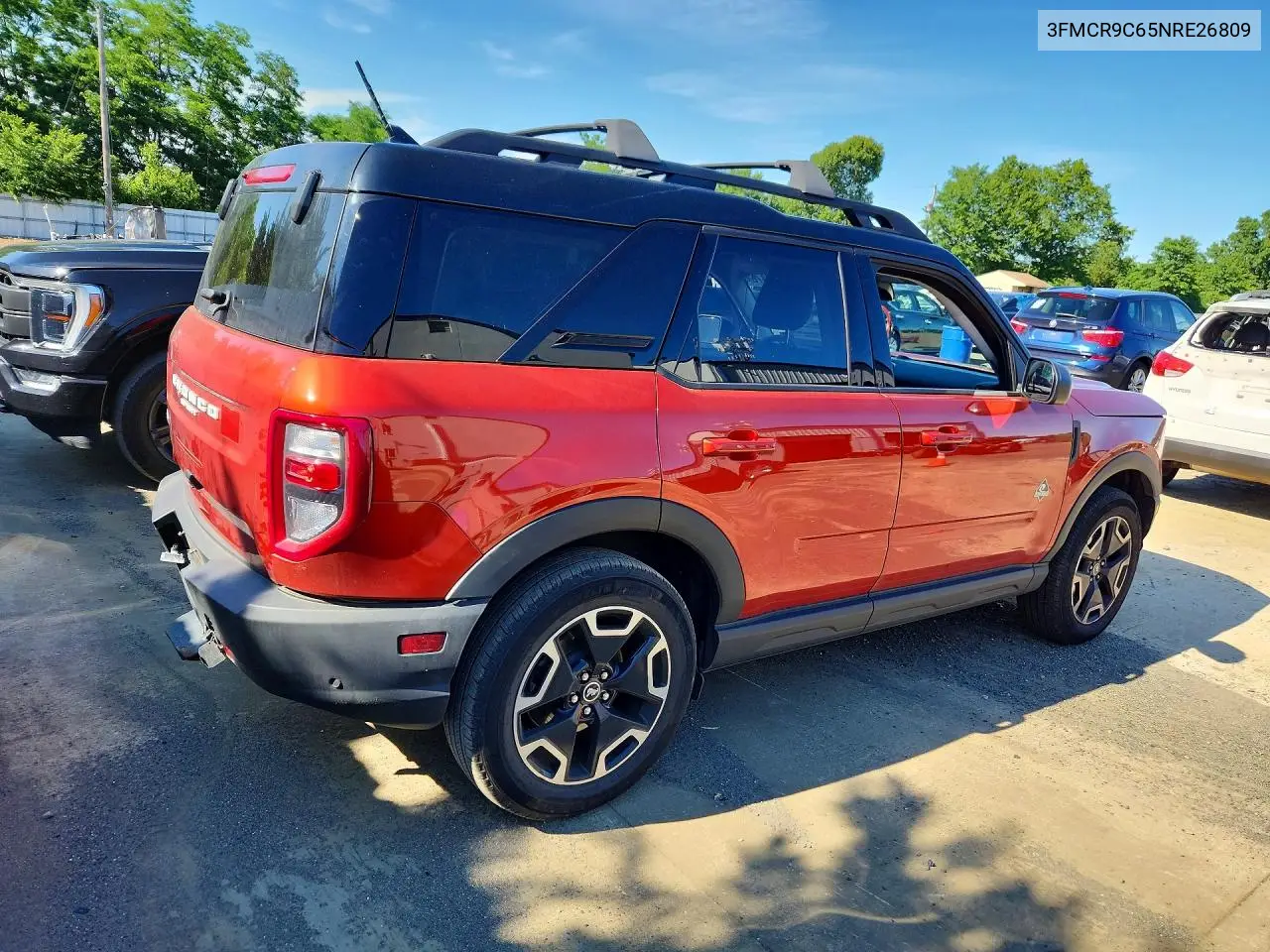 2022 Ford Bronco Sport Outer Banks VIN: 3FMCR9C65NRE26809 Lot: 57753476