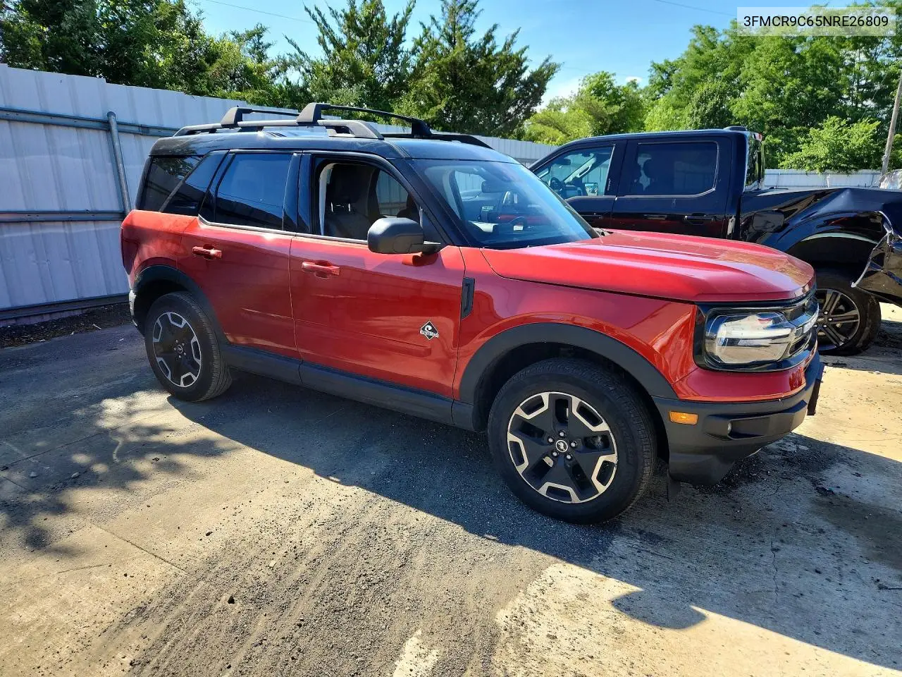 2022 Ford Bronco Sport Outer Banks VIN: 3FMCR9C65NRE26809 Lot: 57753476