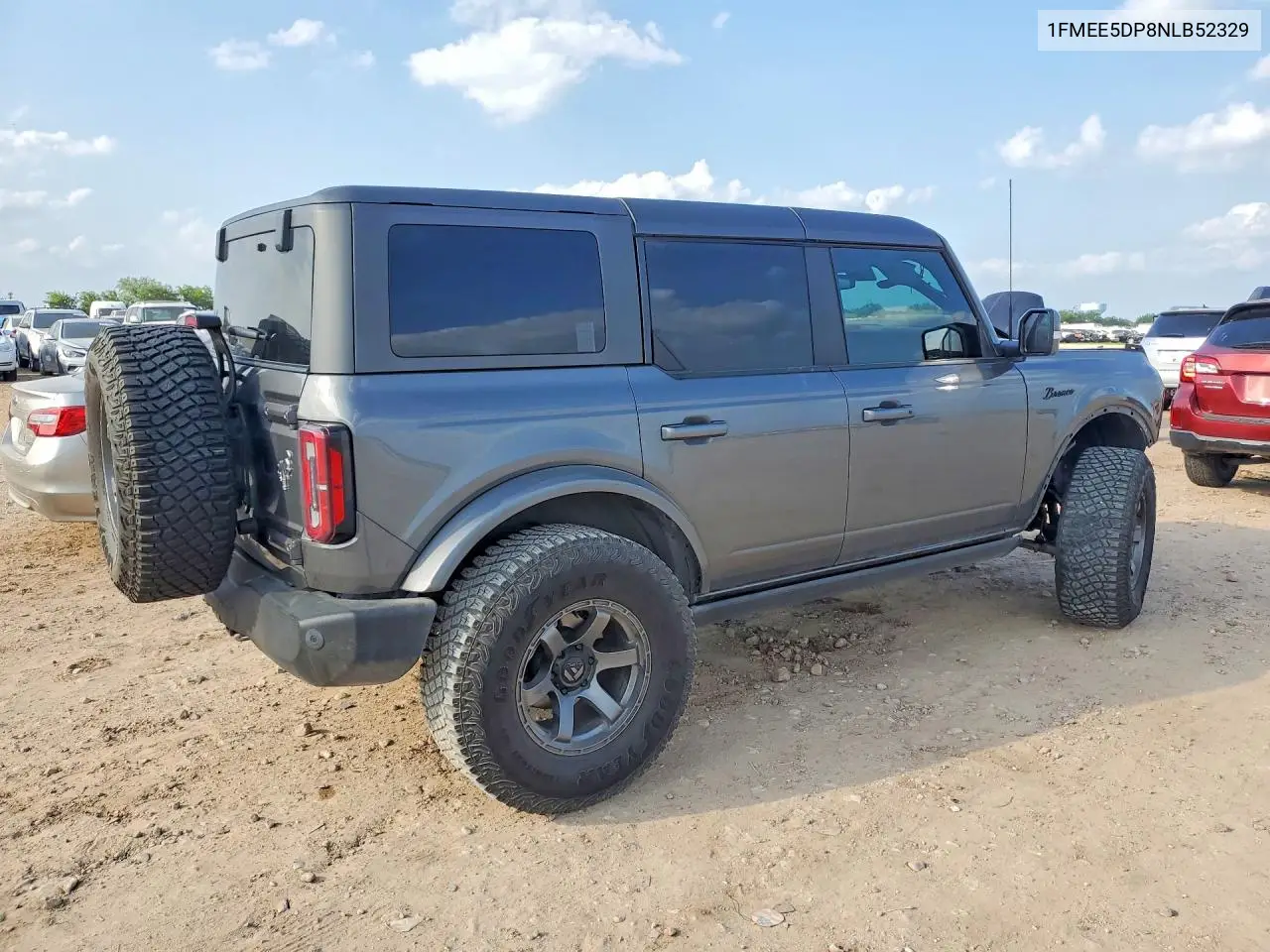 2022 Ford Bronco Base VIN: 1FMEE5DP8NLB52329 Lot: 57807986