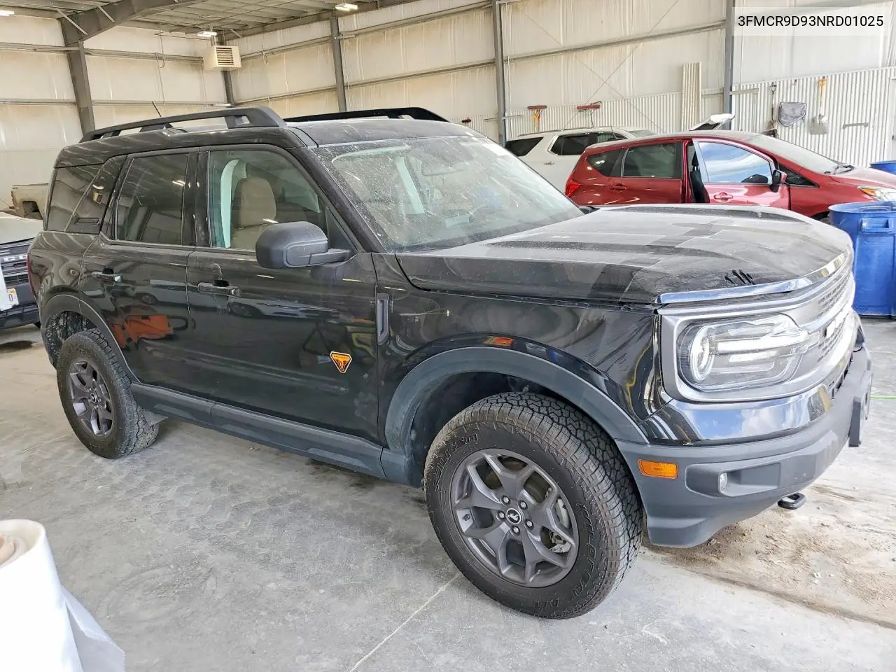 2022 Ford Bronco Sport Badlands VIN: 3FMCR9D93NRD01025 Lot: 57842836