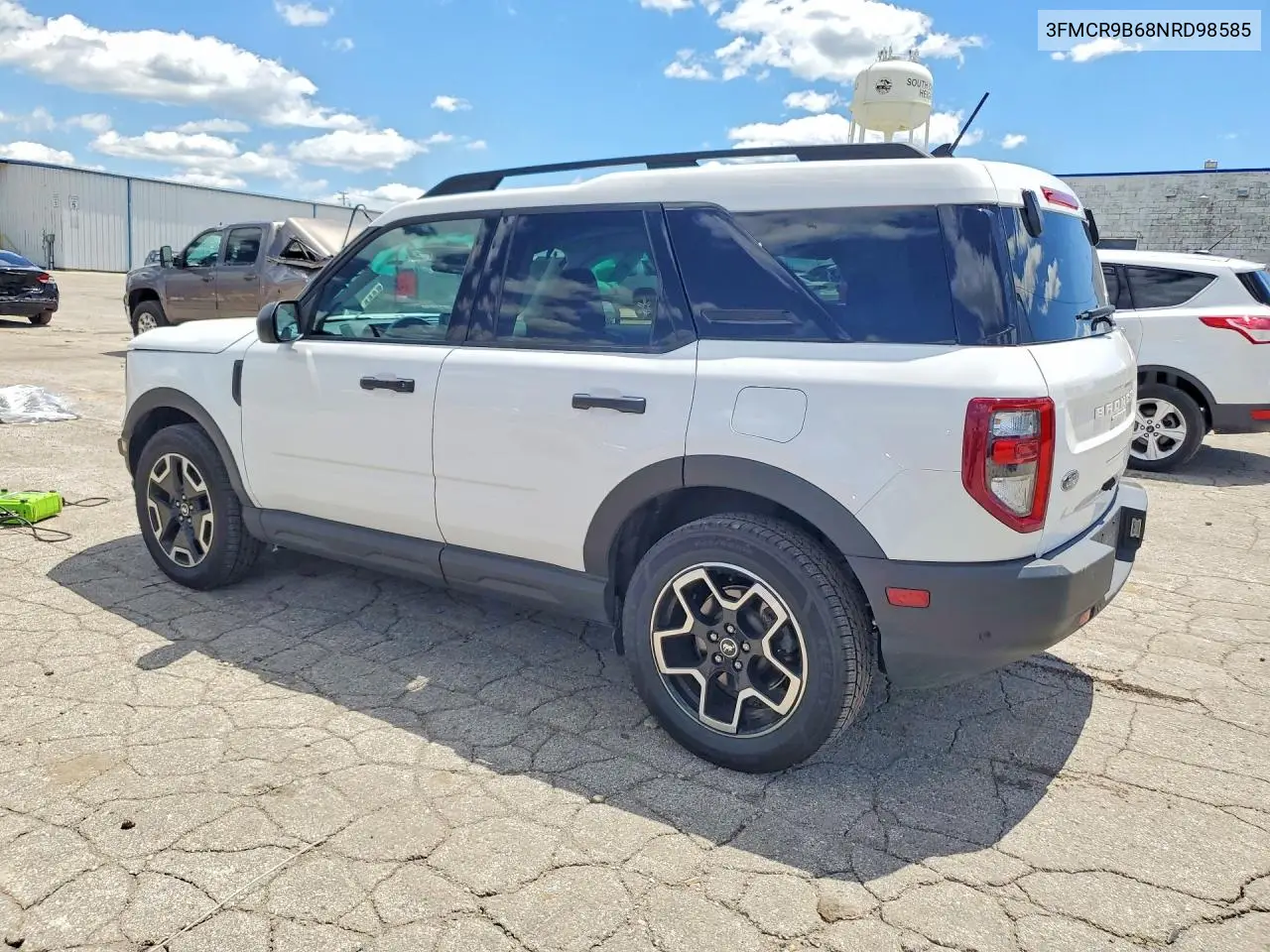 2022 Ford Bronco Sport Big Bend VIN: 3FMCR9B68NRD98585 Lot: 58059306