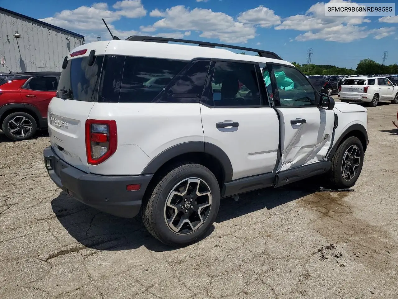2022 Ford Bronco Sport Big Bend VIN: 3FMCR9B68NRD98585 Lot: 58059306