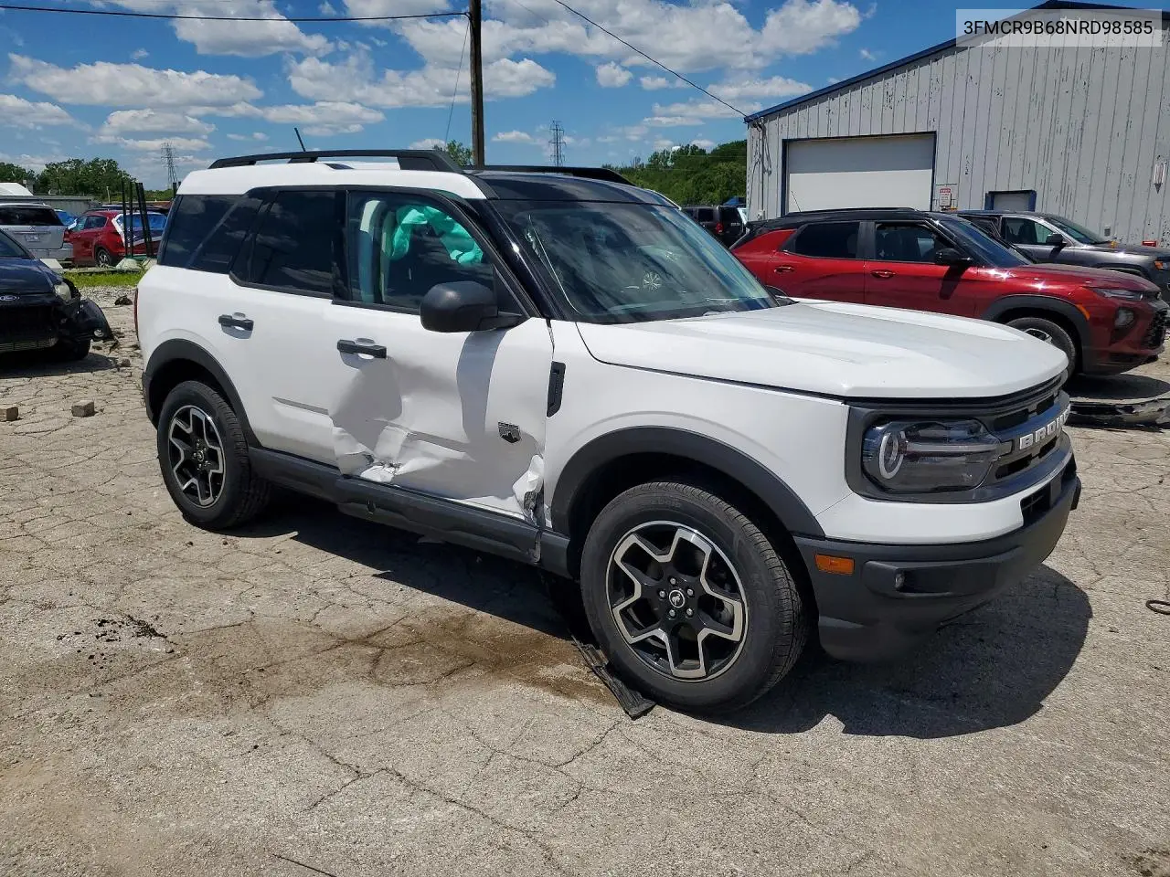 2022 Ford Bronco Sport Big Bend VIN: 3FMCR9B68NRD98585 Lot: 58059306
