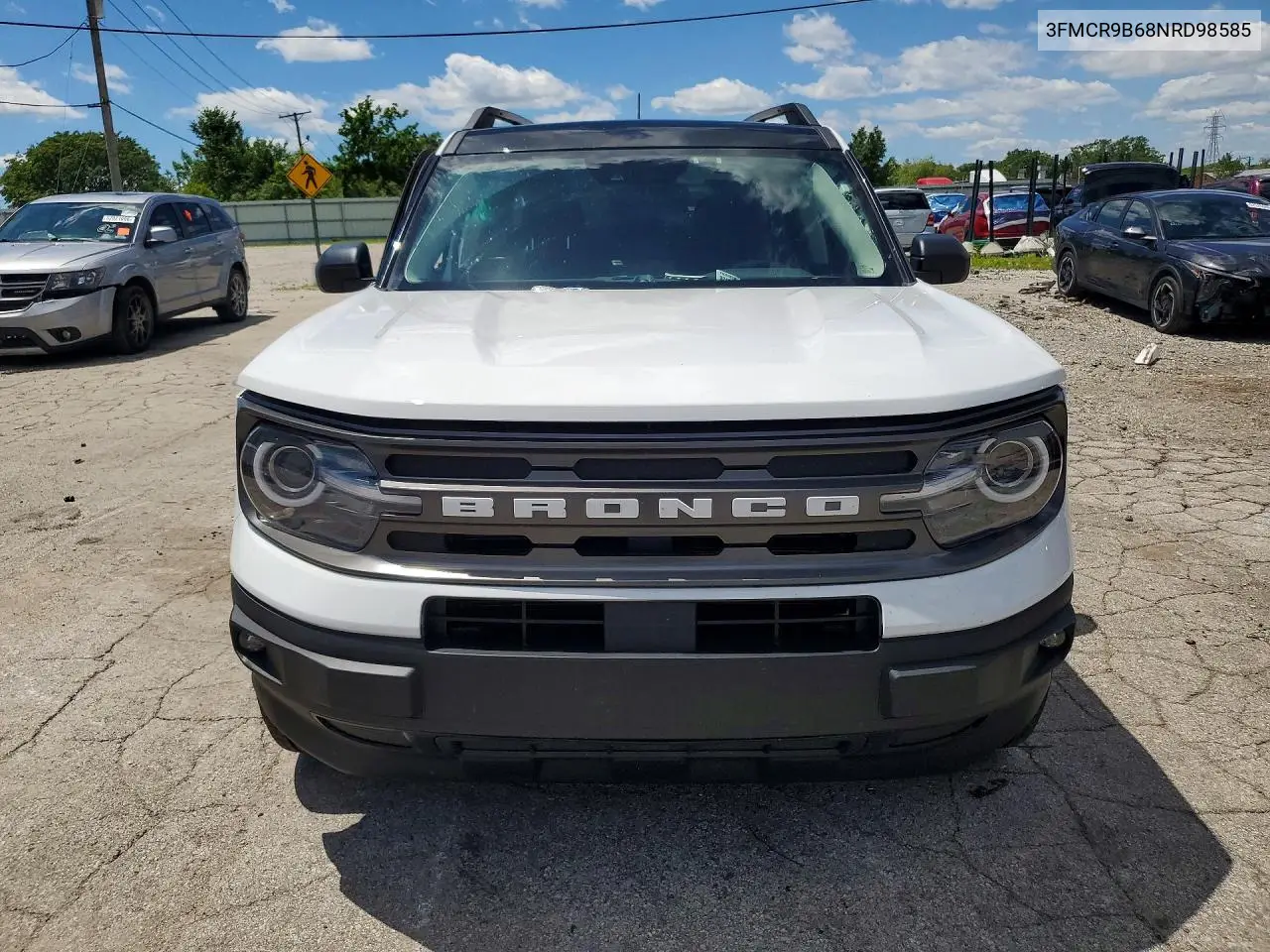 2022 Ford Bronco Sport Big Bend VIN: 3FMCR9B68NRD98585 Lot: 58059306