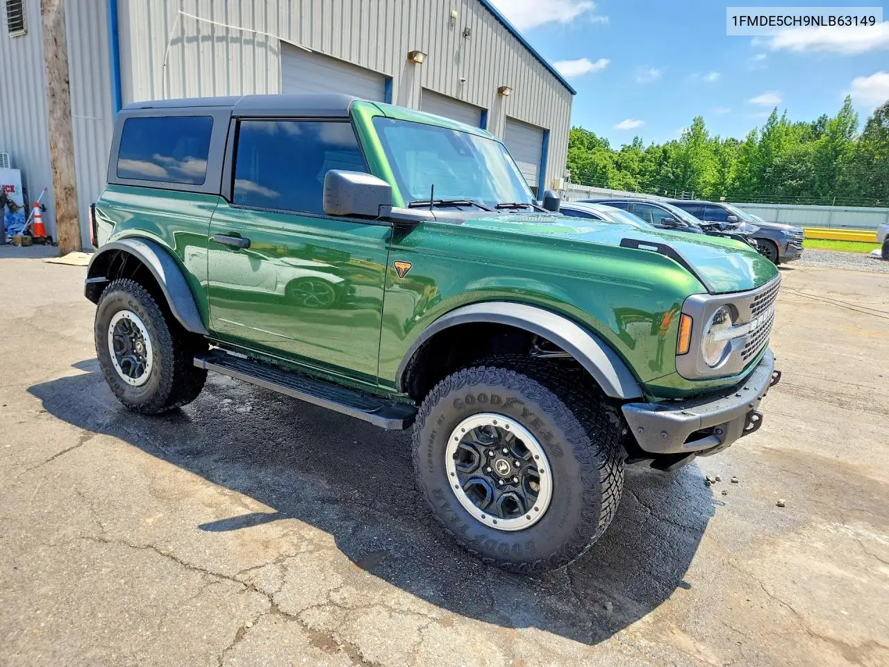 2022 Ford Bronco Base VIN: 1FMDE5CH9NLB63149 Lot: 58208926