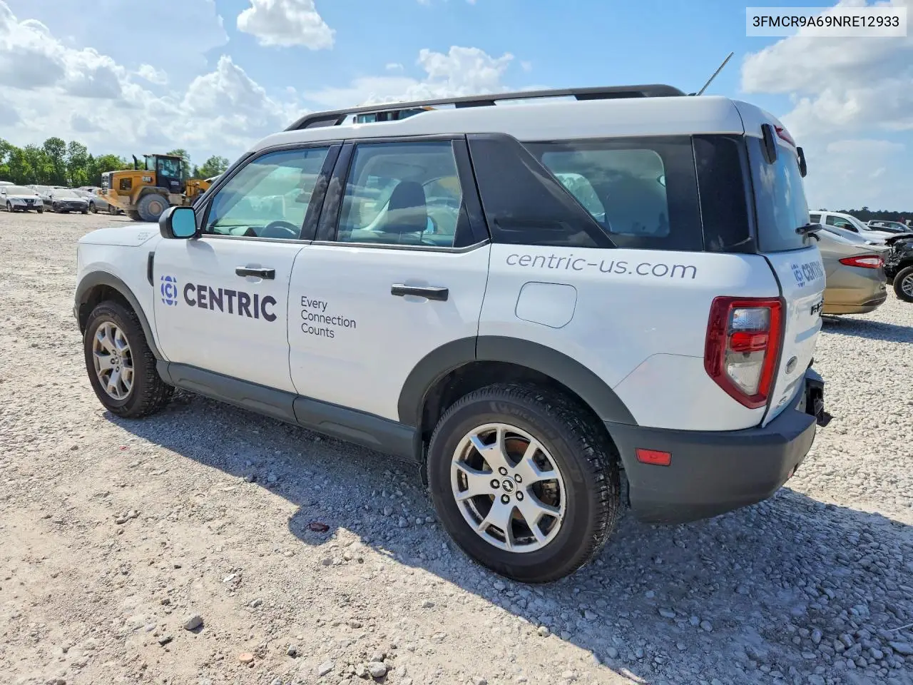 2022 Ford Bronco Sport VIN: 3FMCR9A69NRE12933 Lot: 58426696