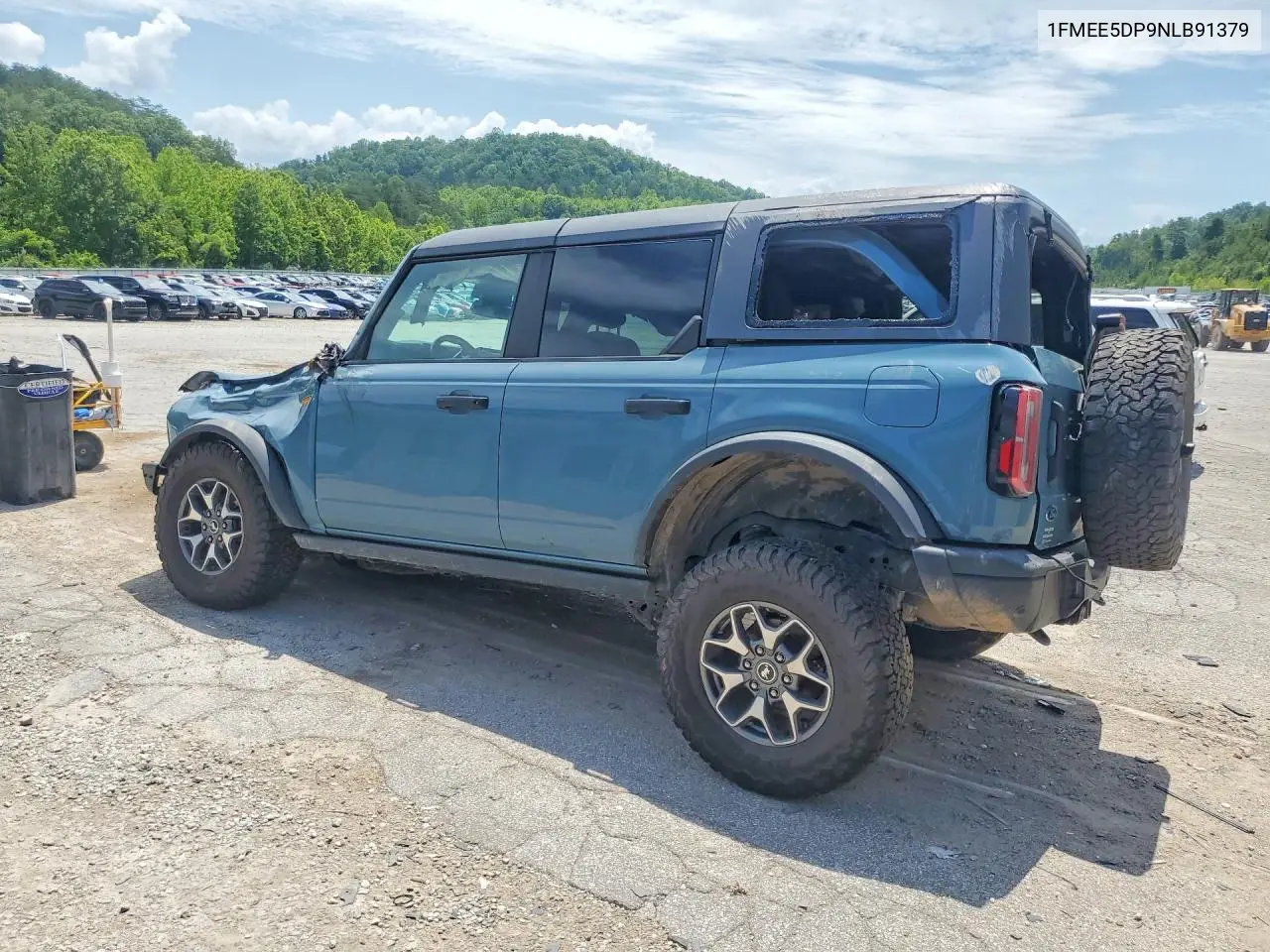 2022 Ford Bronco Base VIN: 1FMEE5DP9NLB91379 Lot: 58482206