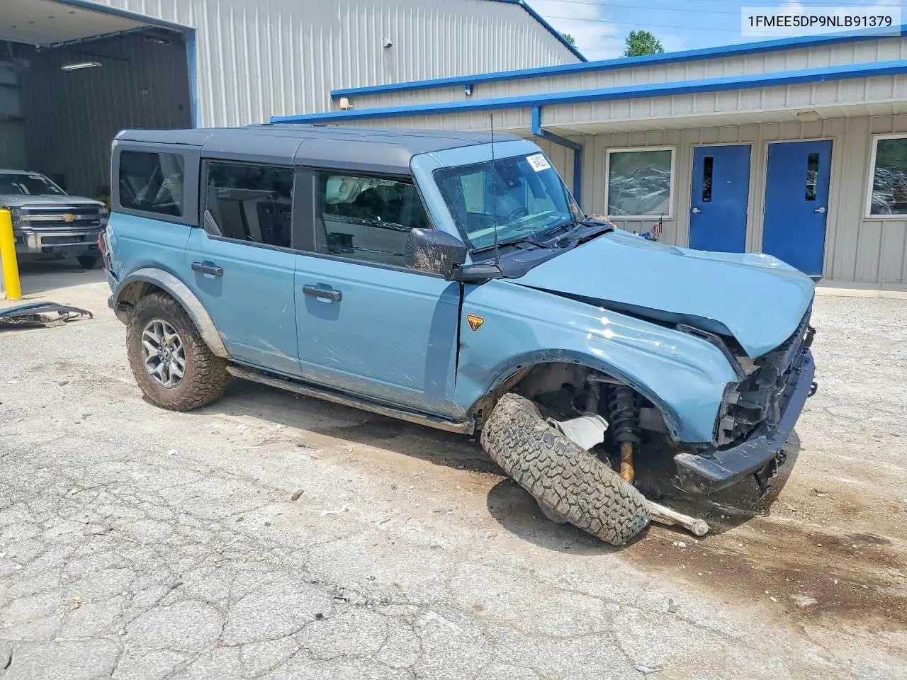 2022 Ford Bronco Base VIN: 1FMEE5DP9NLB91379 Lot: 58482206