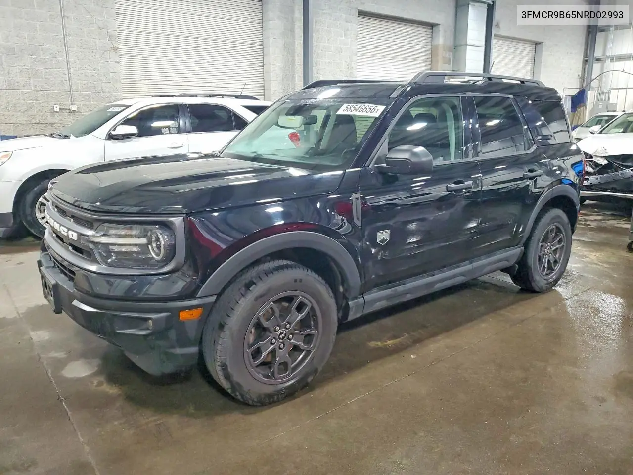 2022 Ford Bronco Sport Big Bend VIN: 3FMCR9B65NRD02993 Lot: 58546656