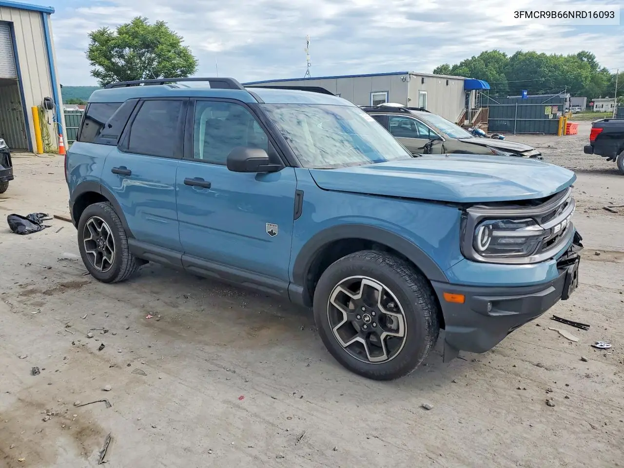 2022 Ford Bronco Sport Big Bend VIN: 3FMCR9B66NRD16093 Lot: 58560676