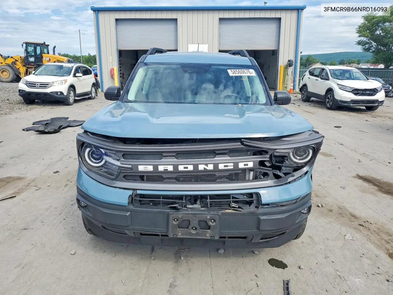 2022 Ford Bronco Sport Big Bend VIN: 3FMCR9B66NRD16093 Lot: 58560676