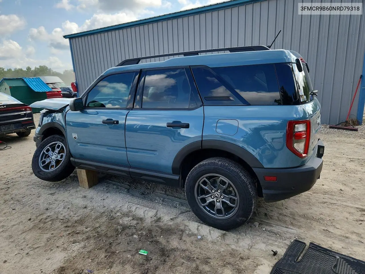 2022 Ford Bronco Sport Big Bend VIN: 3FMCR9B60NRD79318 Lot: 58807466