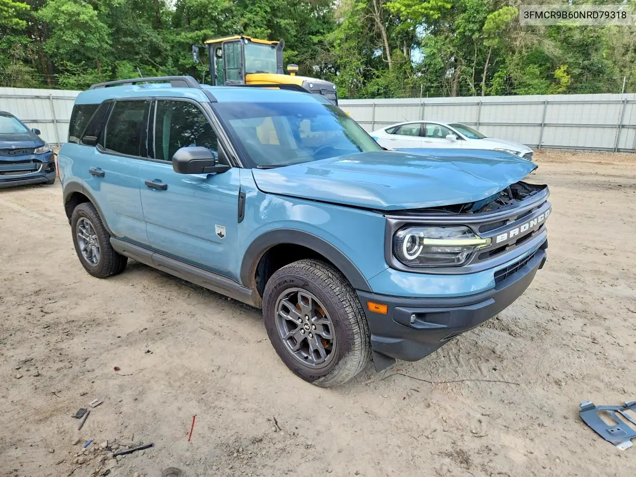 2022 Ford Bronco Sport Big Bend VIN: 3FMCR9B60NRD79318 Lot: 58807466