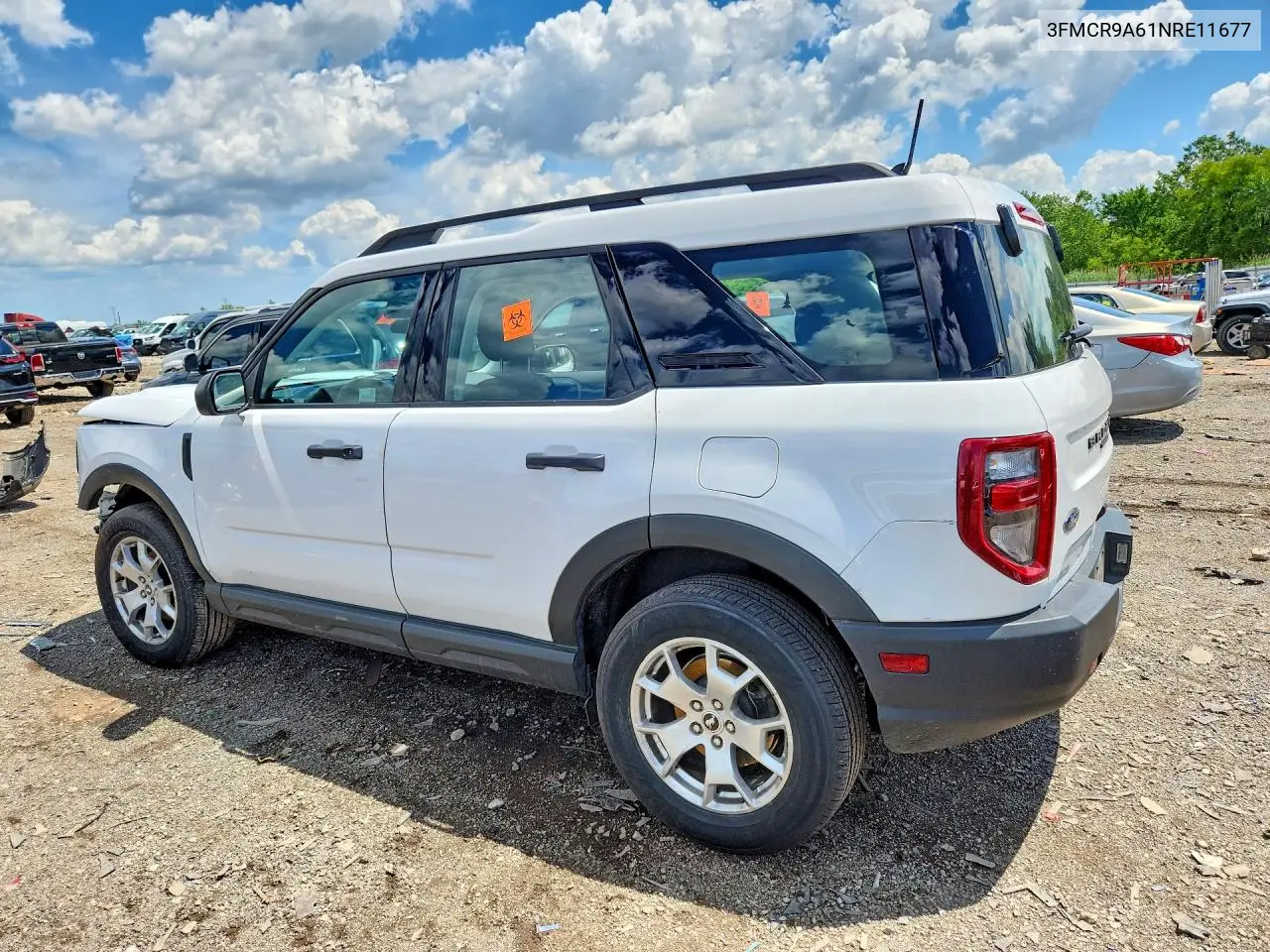 2022 Ford Bronco Sport VIN: 3FMCR9A61NRE11677 Lot: 58808716