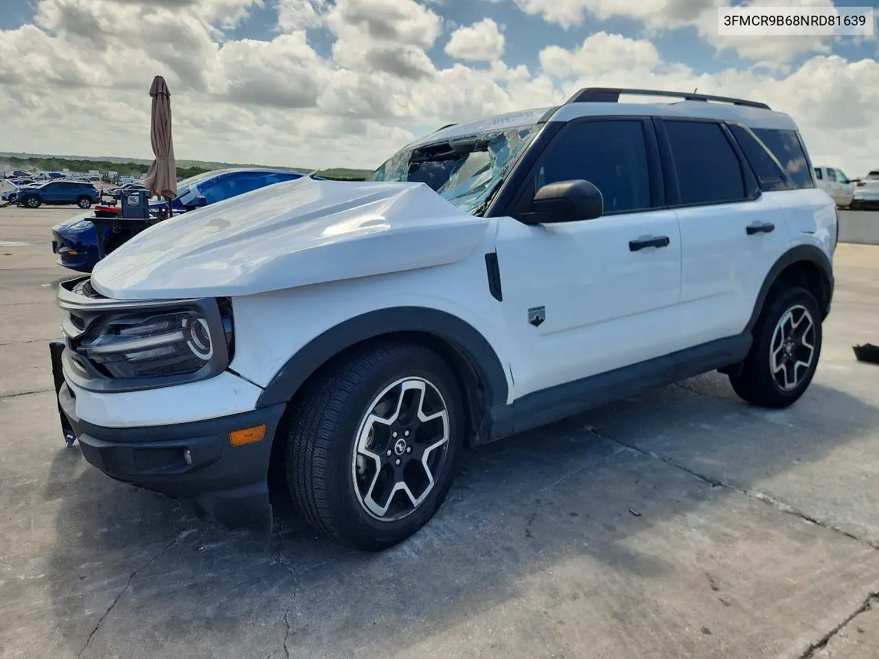 2022 Ford Bronco Sport Big Bend VIN: 3FMCR9B68NRD81639 Lot: 58992256
