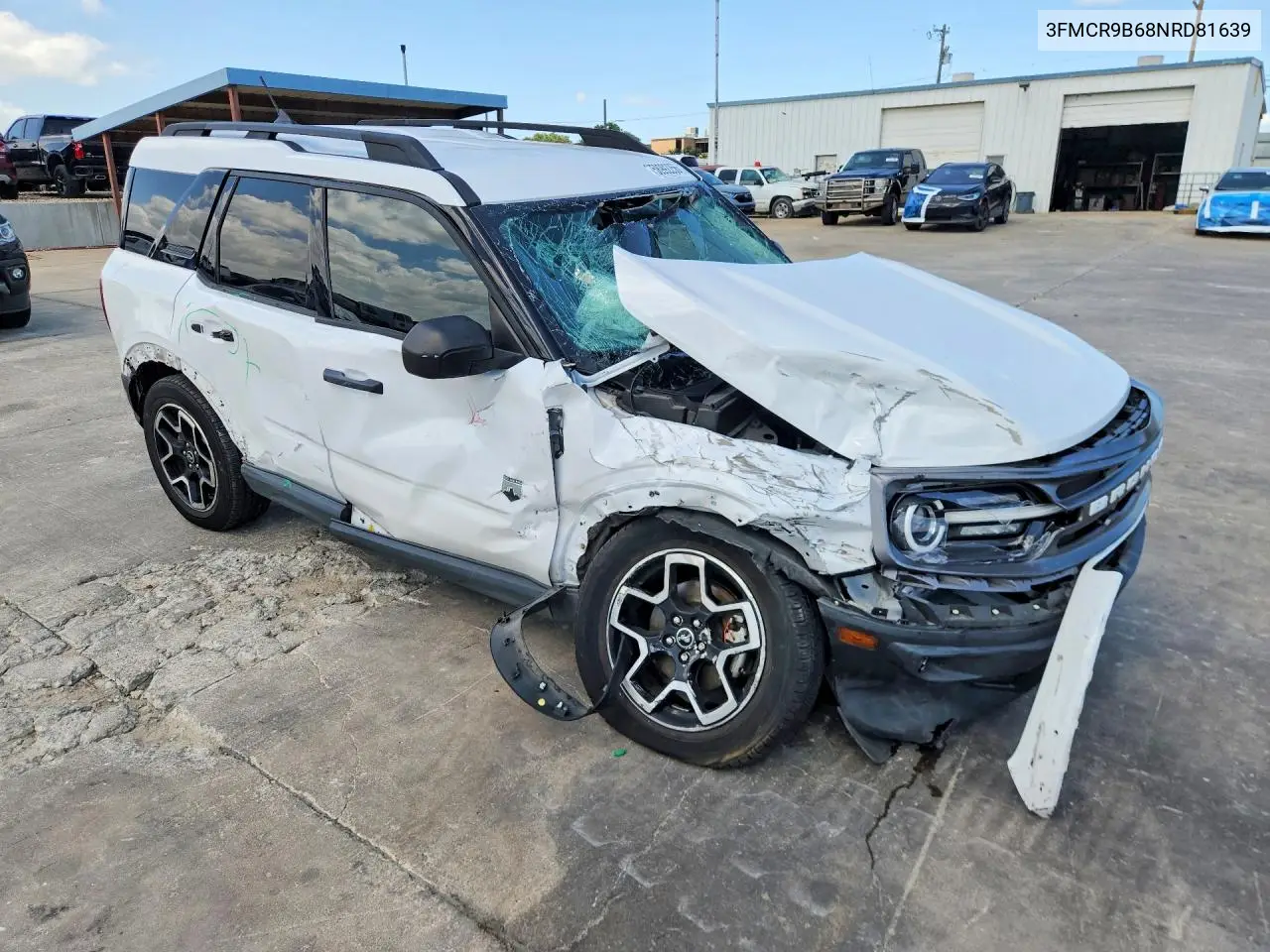 2022 Ford Bronco Sport Big Bend VIN: 3FMCR9B68NRD81639 Lot: 58992256