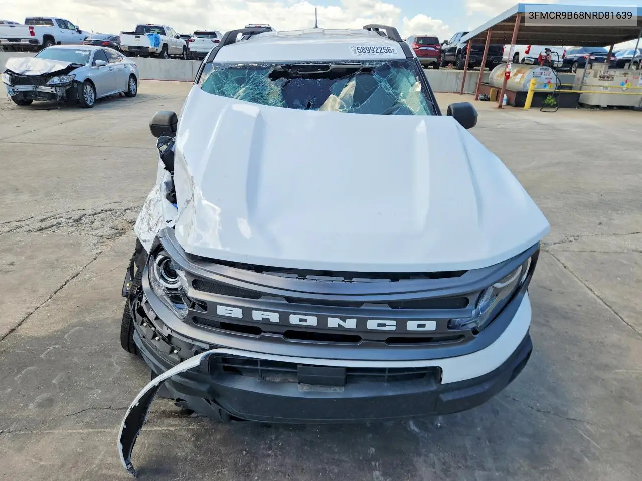 2022 Ford Bronco Sport Big Bend VIN: 3FMCR9B68NRD81639 Lot: 58992256