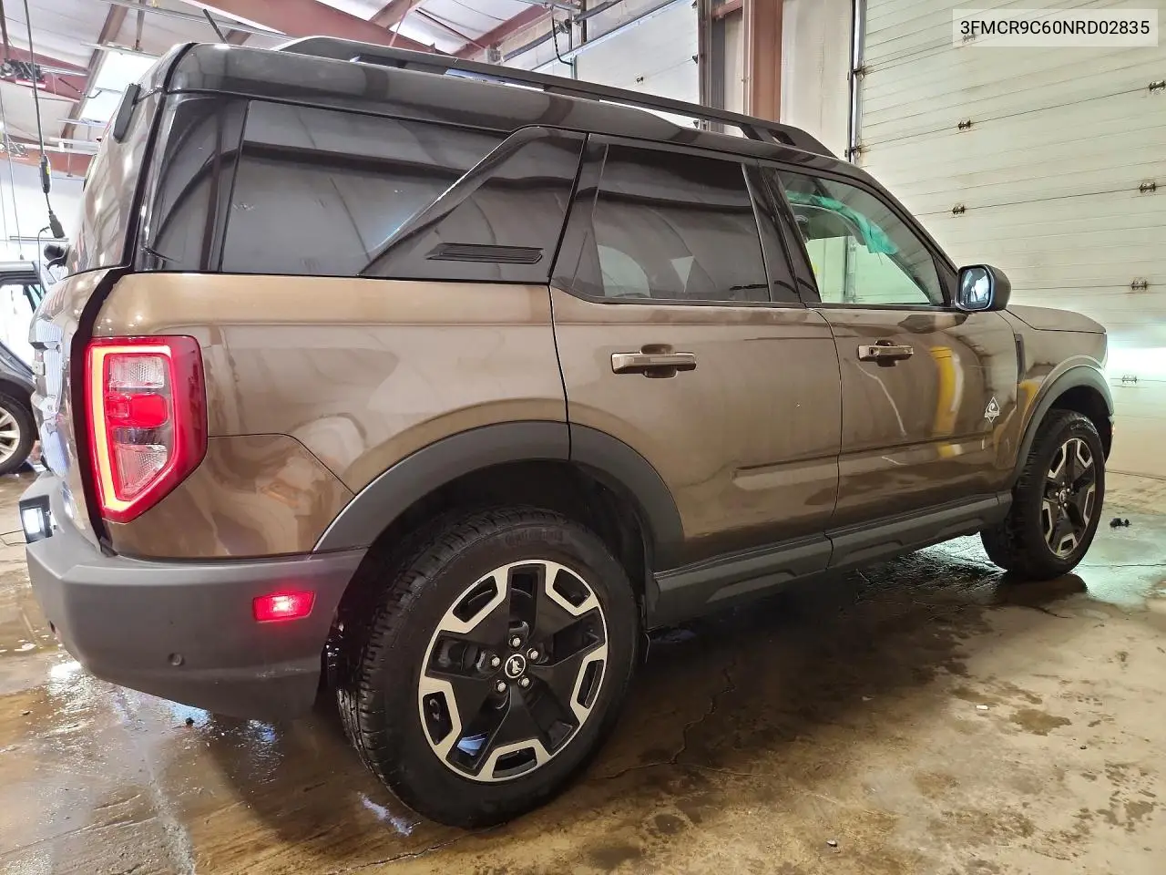 2022 Ford Bronco Sport Outer Banks VIN: 3FMCR9C60NRD02835 Lot: 59107126
