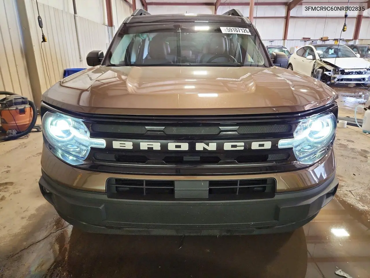 2022 Ford Bronco Sport Outer Banks VIN: 3FMCR9C60NRD02835 Lot: 59107126