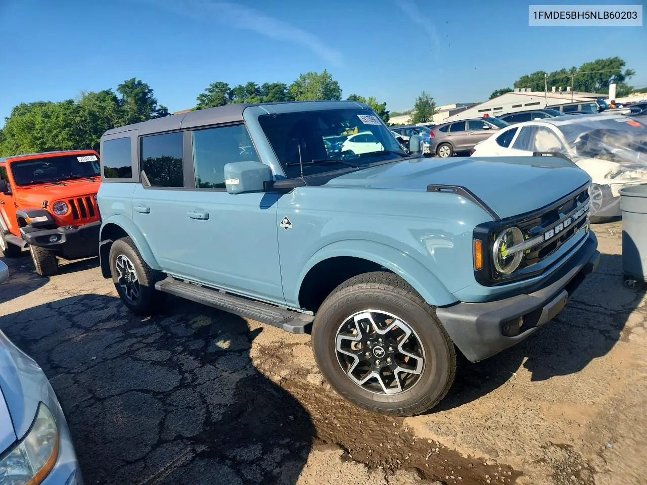 2022 Ford Bronco Base VIN: 1FMDE5BH5NLB60203 Lot: 59173996