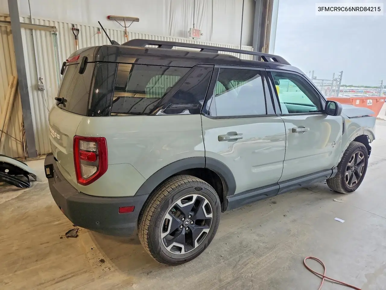 2022 Ford Bronco Sport Outer Banks VIN: 3FMCR9C66NRD84215 Lot: 59380706
