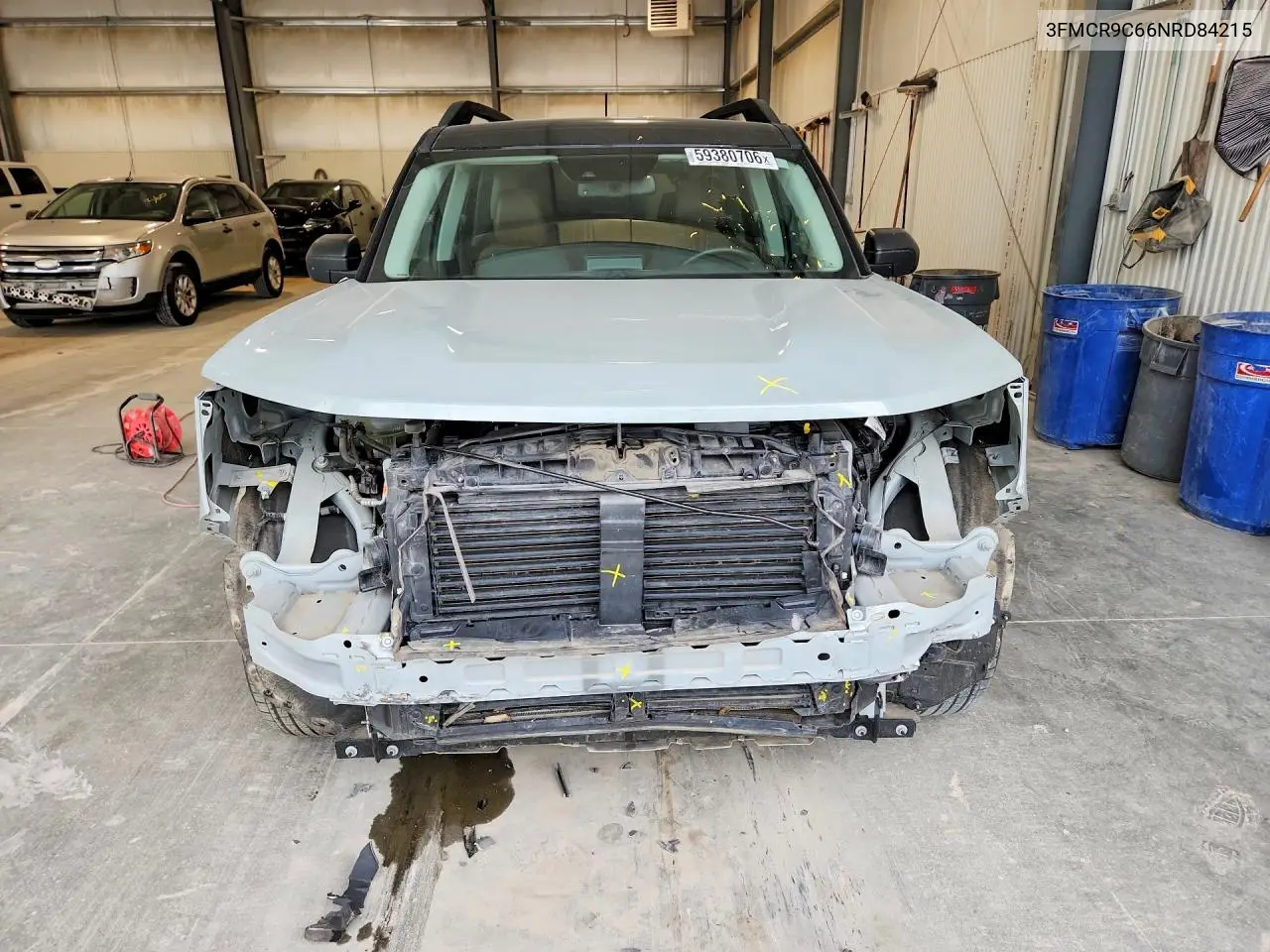 2022 Ford Bronco Sport Outer Banks VIN: 3FMCR9C66NRD84215 Lot: 59380706