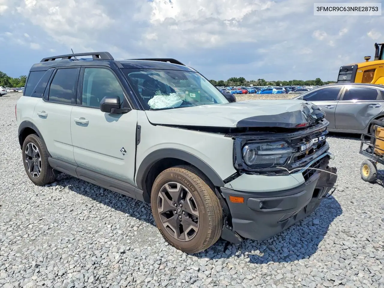 2022 Ford Bronco Sport Outer Banks VIN: 3FMCR9C63NRE28753 Lot: 59554986