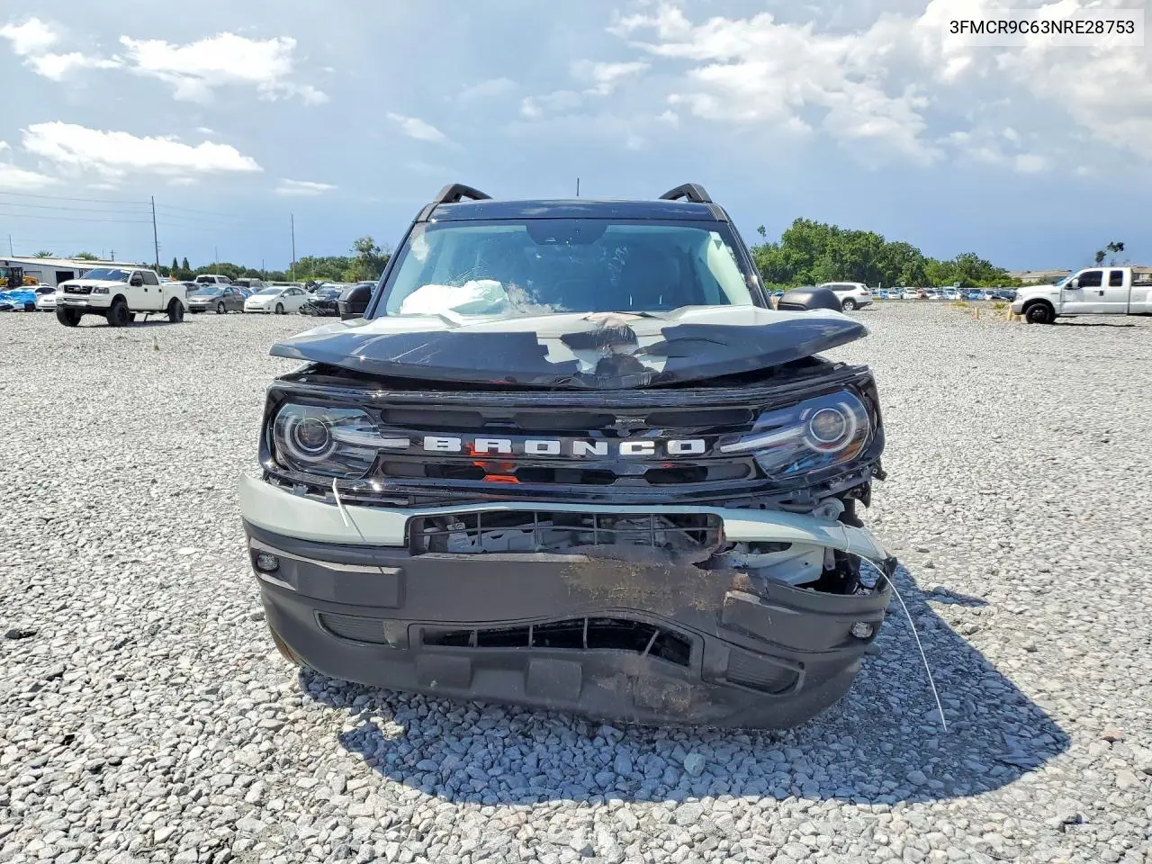 2022 Ford Bronco Sport Outer Banks VIN: 3FMCR9C63NRE28753 Lot: 59554986