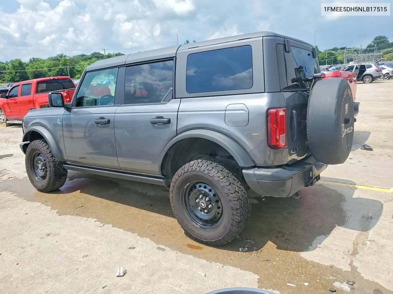 2022 Ford Bronco Base VIN: 1FMEE5DH5NLB17515 Lot: 59805366