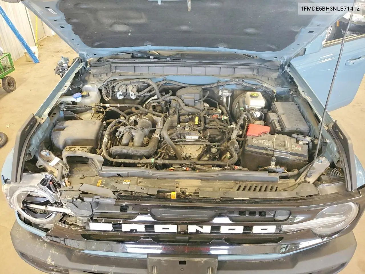 2022 Ford Bronco Base VIN: 1FMDE5BH3NLB71412 Lot: 59958226