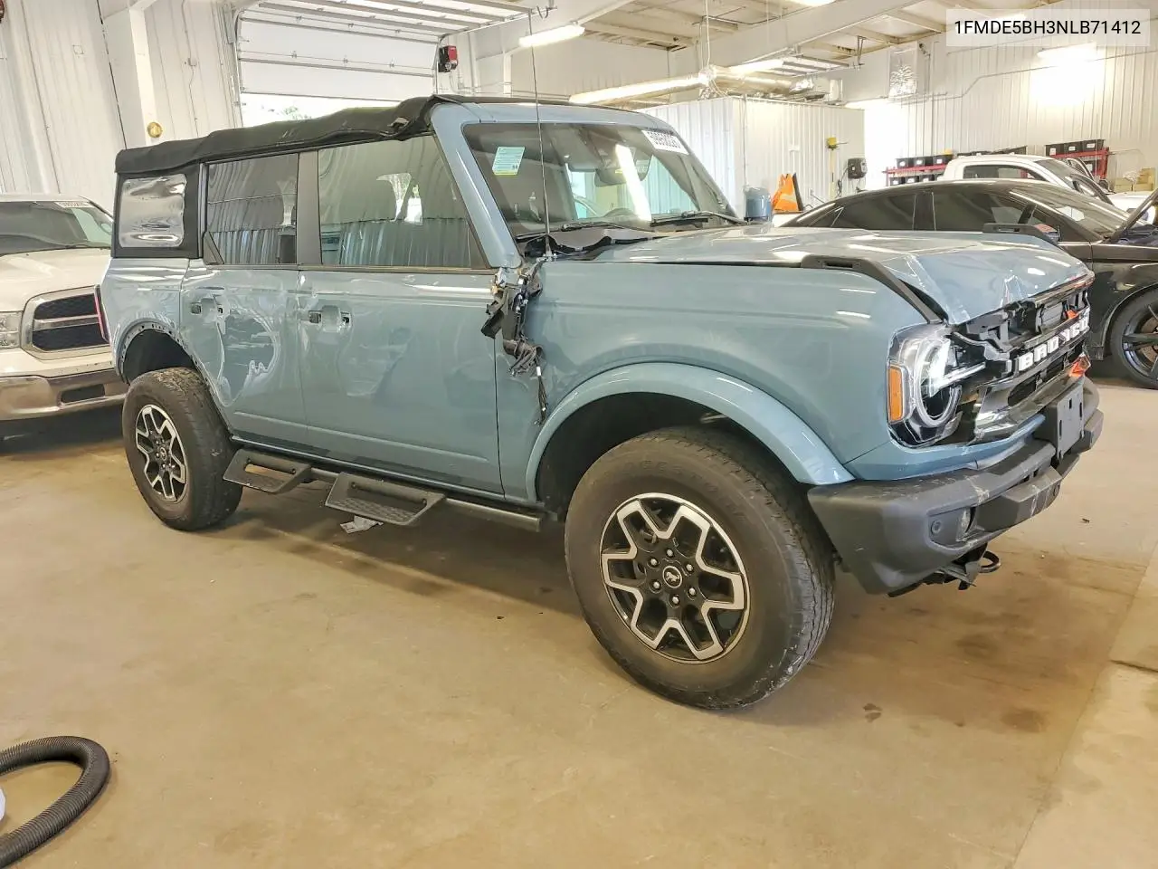 2022 Ford Bronco Base VIN: 1FMDE5BH3NLB71412 Lot: 59958226
