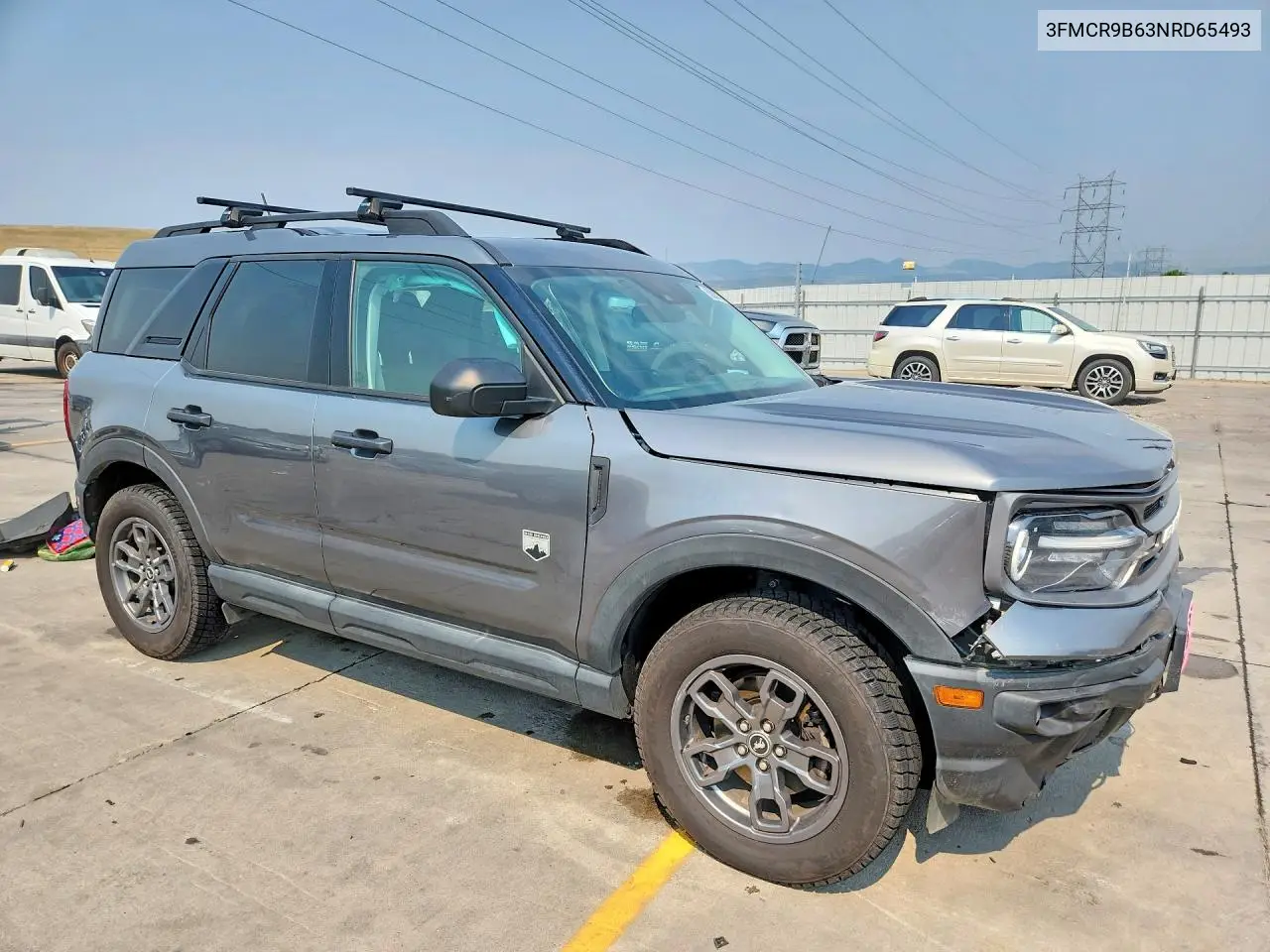 2022 Ford Bronco Sport Big Bend VIN: 3FMCR9B63NRD65493 Lot: 60007966