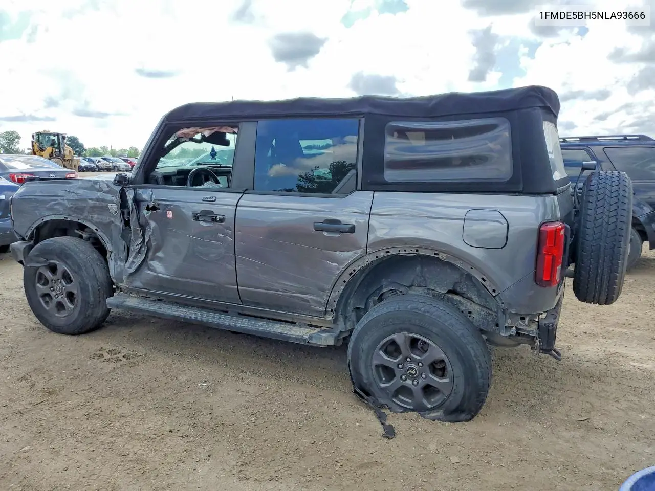 2022 Ford Bronco Base VIN: 1FMDE5BH5NLA93666 Lot: 60039936