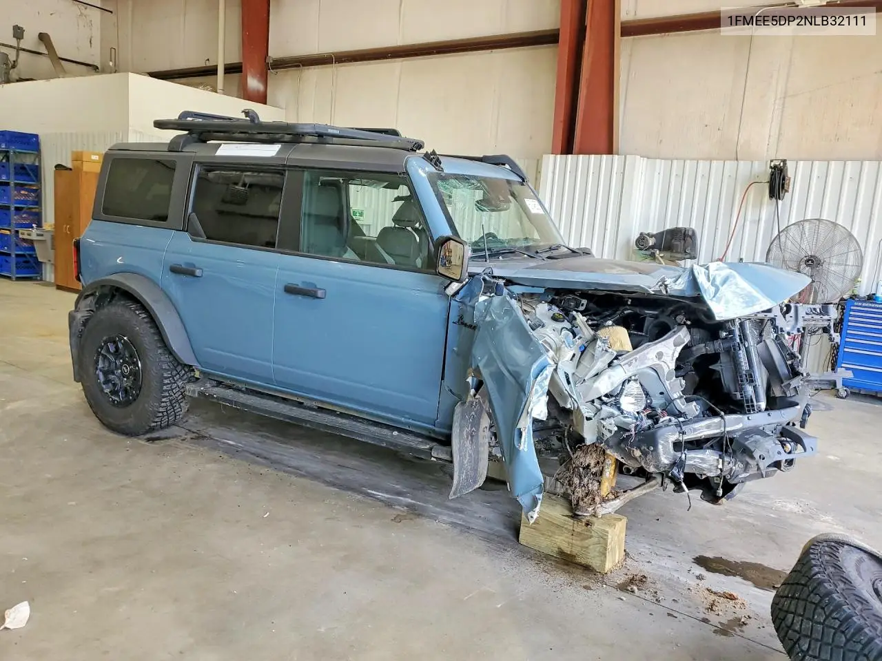 2022 Ford Bronco Base VIN: 1FMEE5DP2NLB32111 Lot: 60148506
