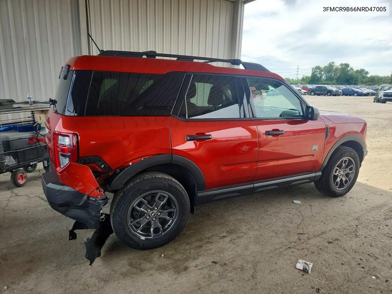 2022 Ford Bronco Sport Big Bend VIN: 3FMCR9B66NRD47005 Lot: 60196076