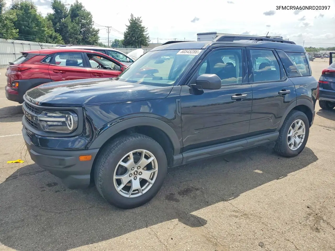 2022 Ford Bronco Sport VIN: 3FMCR9A60NRD20397 Lot: 60545286