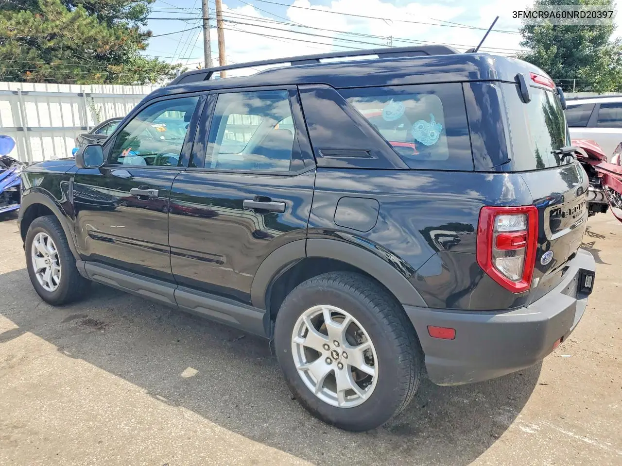 2022 Ford Bronco Sport VIN: 3FMCR9A60NRD20397 Lot: 60545286