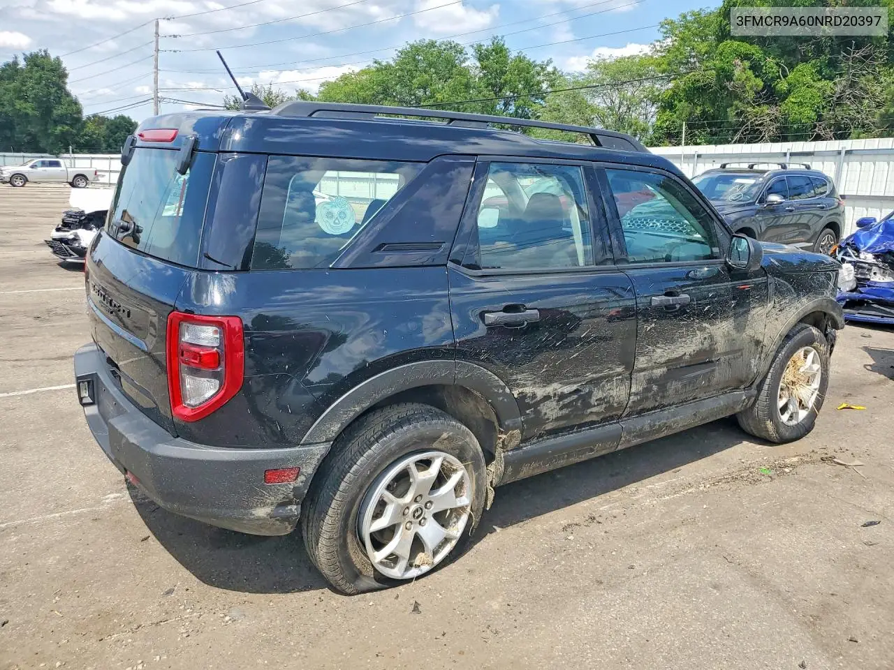 2022 Ford Bronco Sport VIN: 3FMCR9A60NRD20397 Lot: 60545286