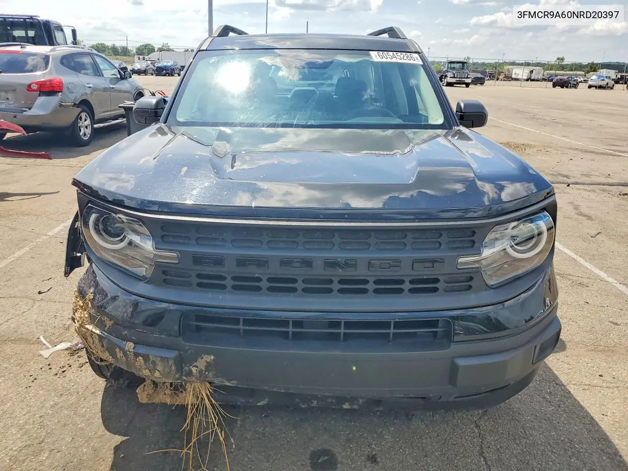 2022 Ford Bronco Sport VIN: 3FMCR9A60NRD20397 Lot: 60545286