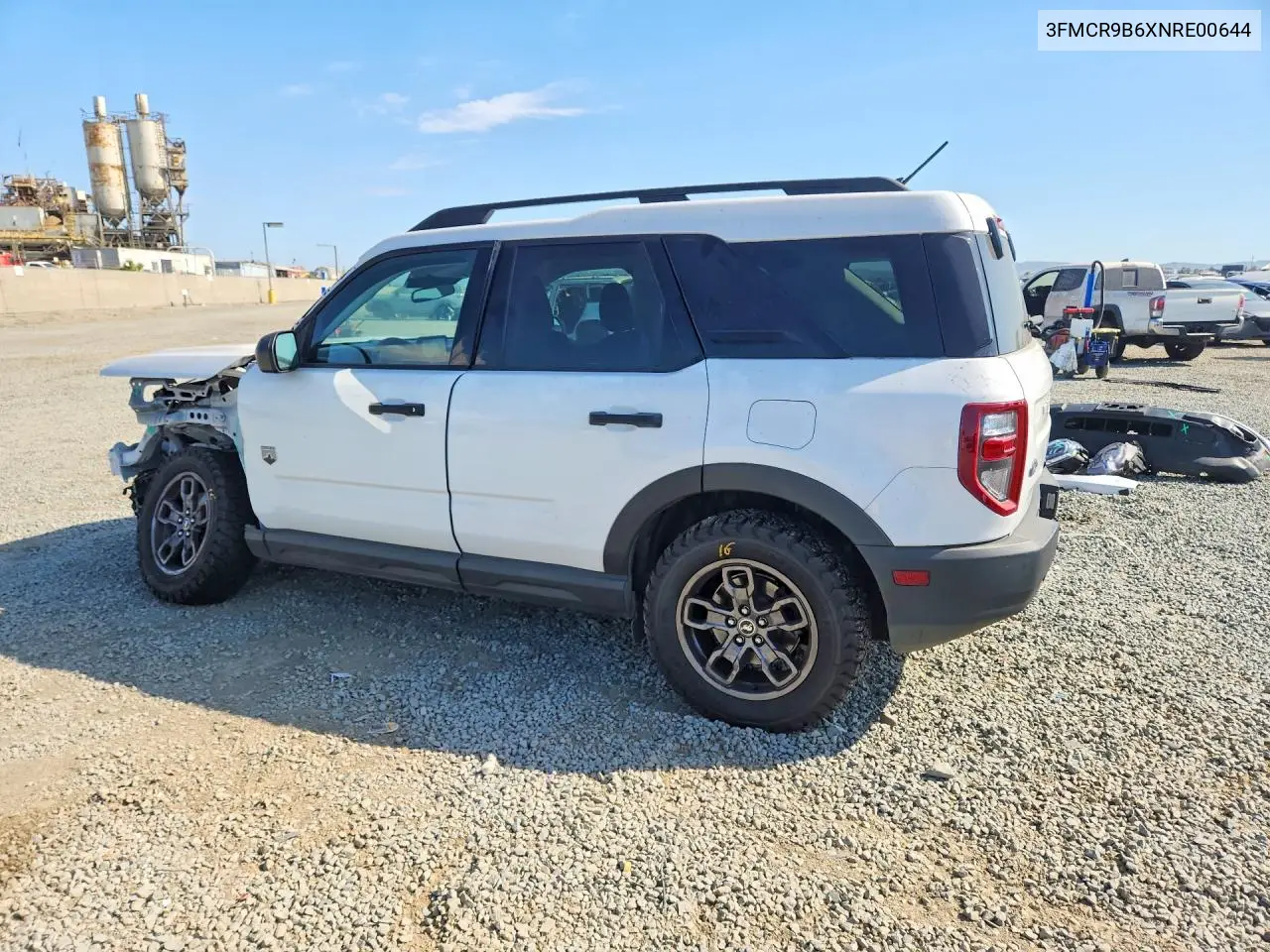 2022 Ford Bronco Sport Big Bend VIN: 3FMCR9B6XNRE00644 Lot: 60845026